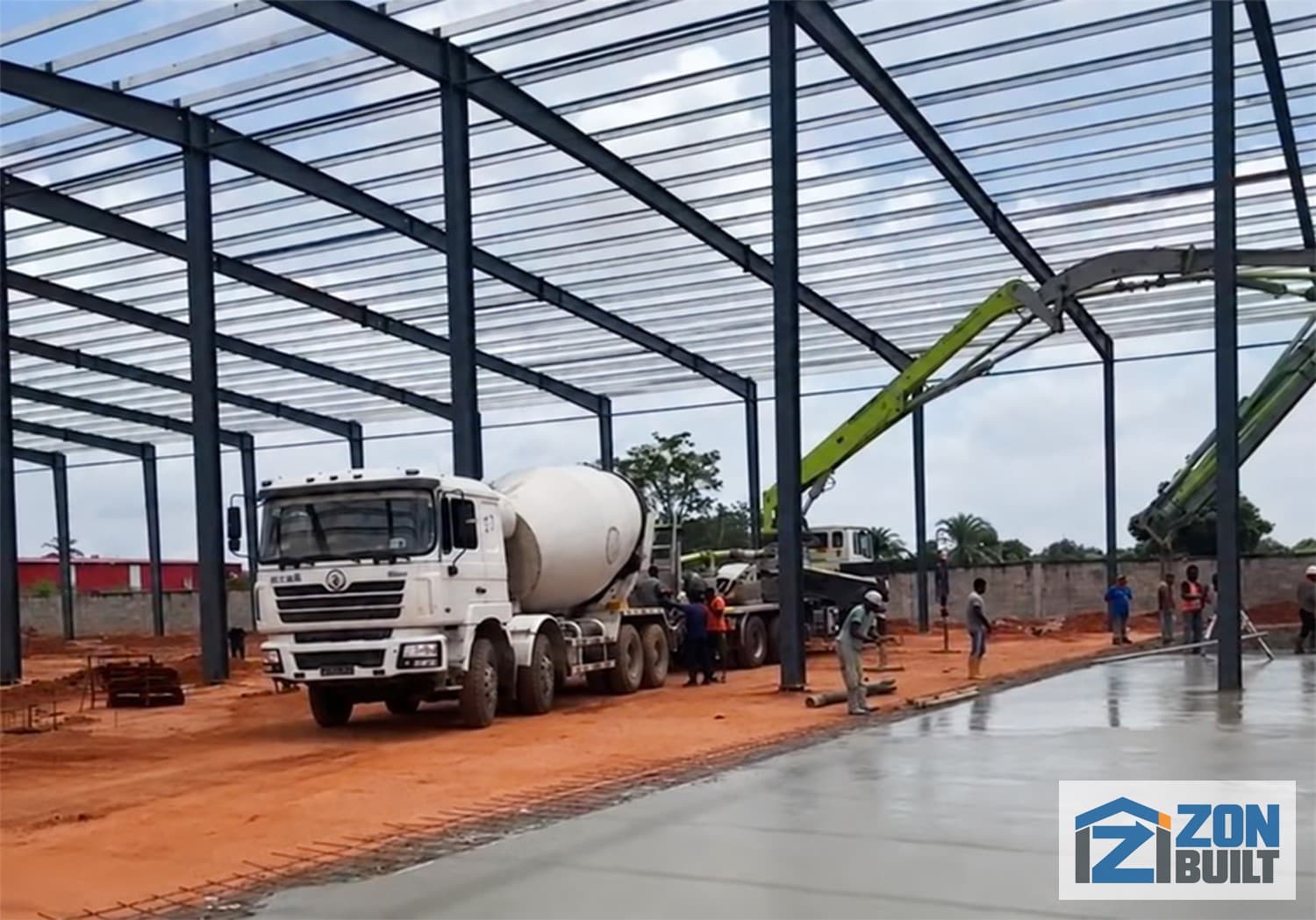 6300 square meter beverage factory in Angola