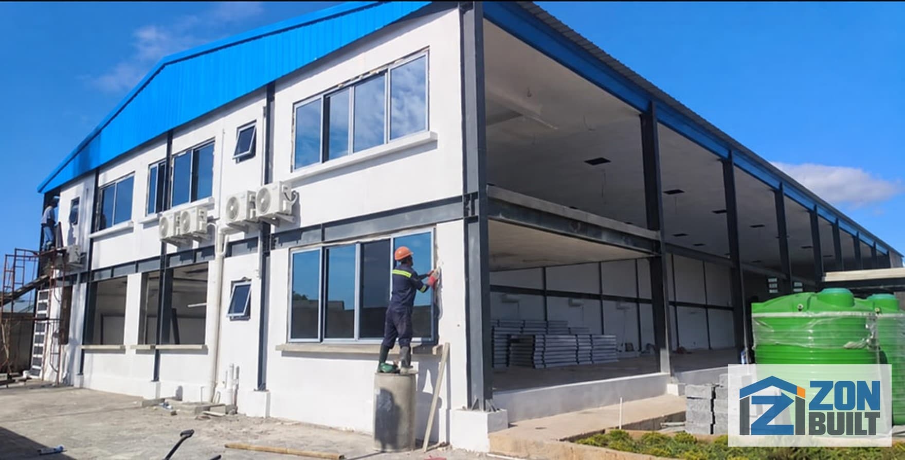 steel structure mezzanine warehouse