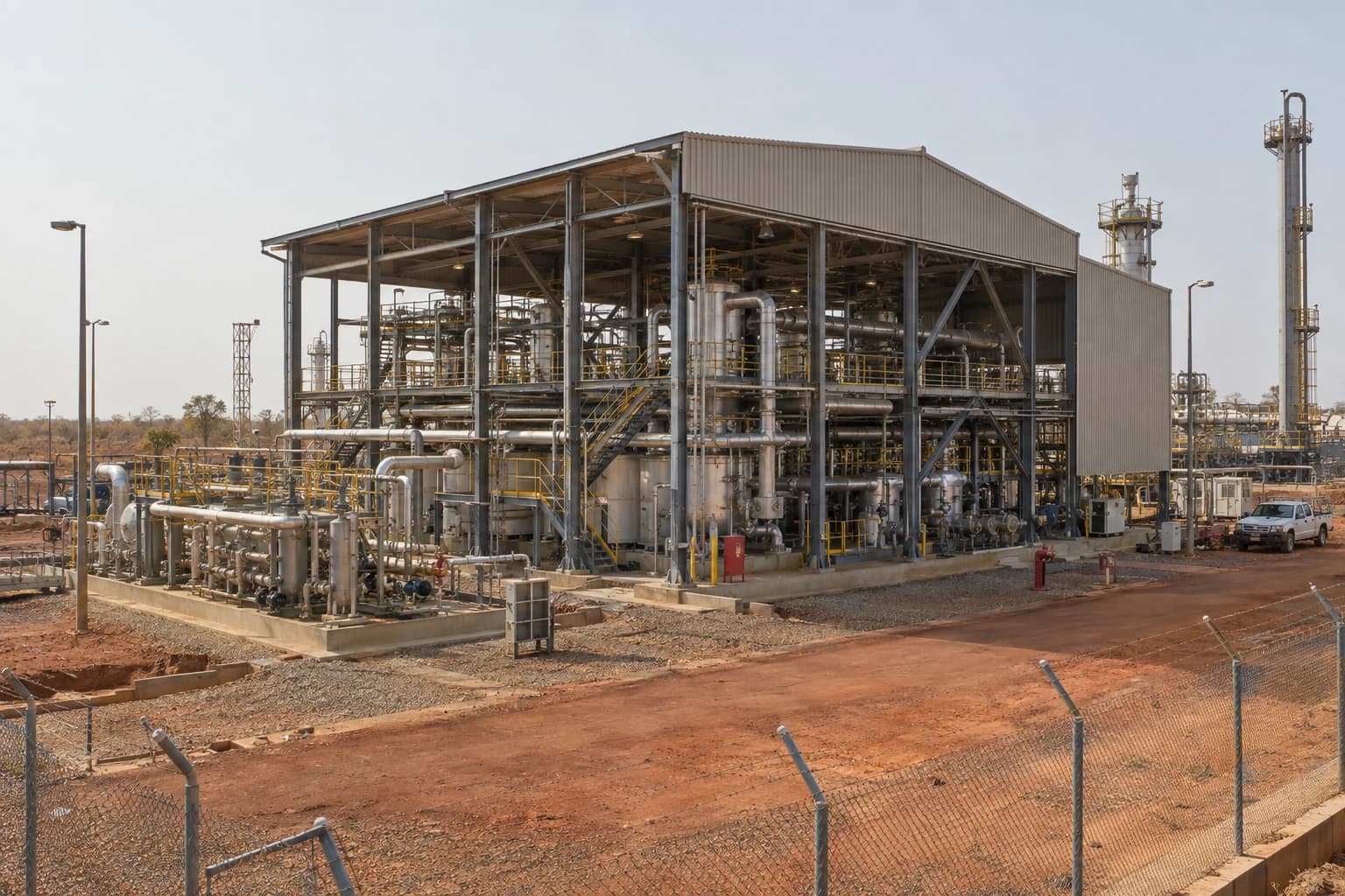 Natural Gas Plant Building